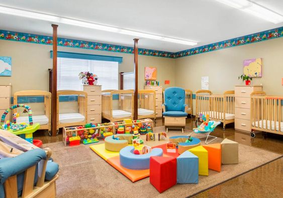 Daycare nursery sales room ideas